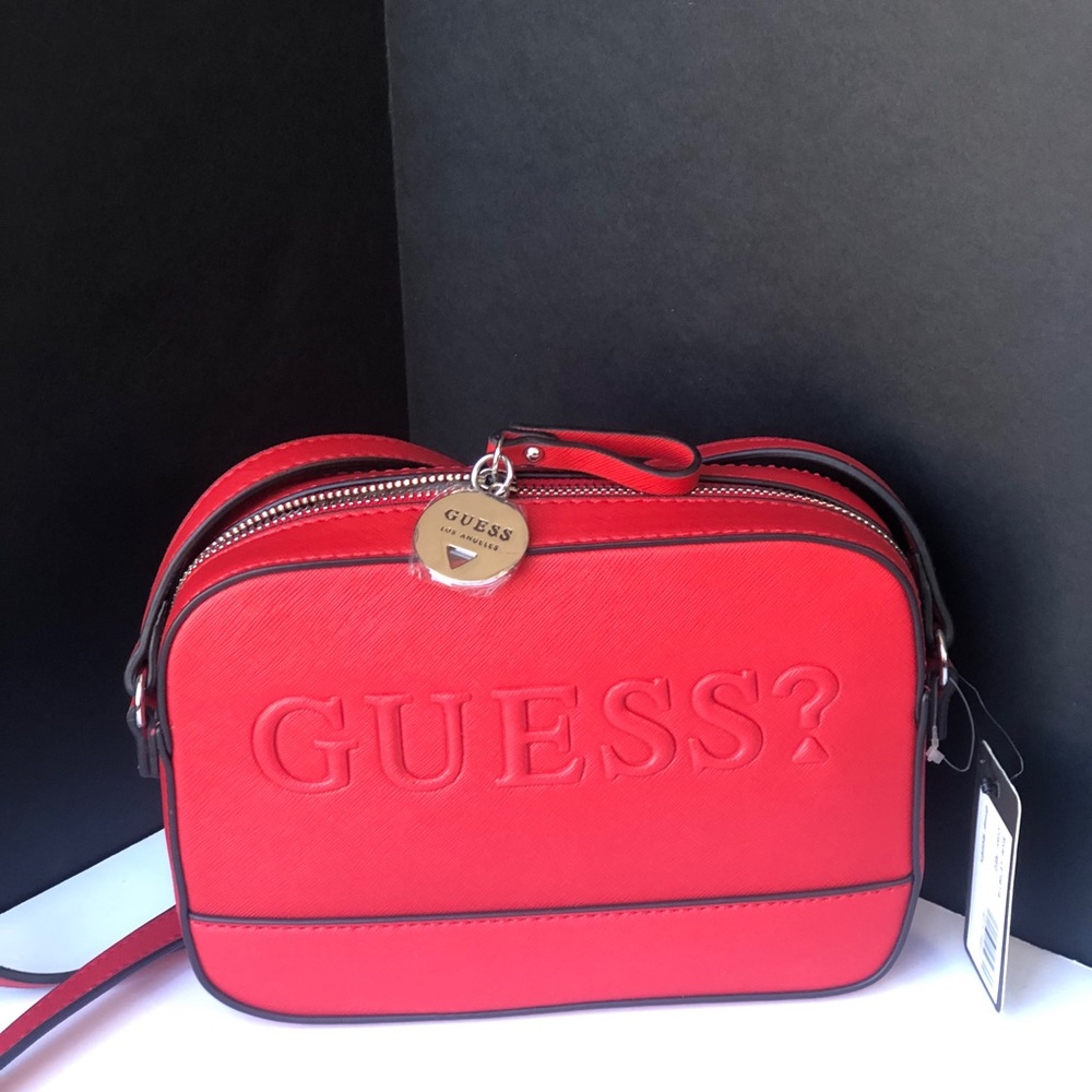 NEW🔥 GUESS RIDGEN RED CROSSBODY - Picture 6 of 12